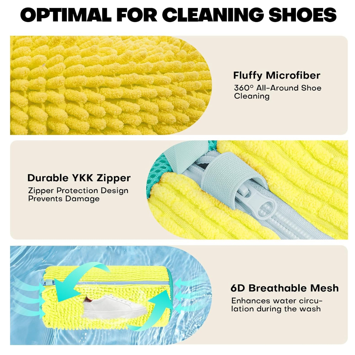 Miniatura 2 de Bolsa Lavado De Zapatillas ropa delicada